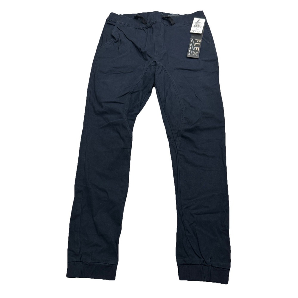 Southpole Flex Pants Navy Blue Womens Large 14-16 30x28 9005-3331
